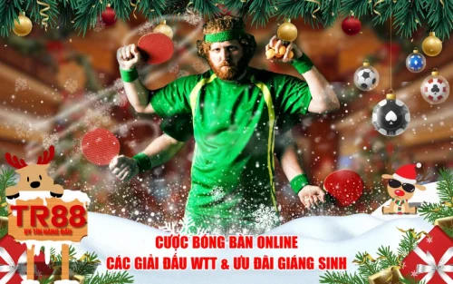 Cược Bóng Bàn Online - Các Giải Đấu WTT & Ưu Đãi Giáng Sinh