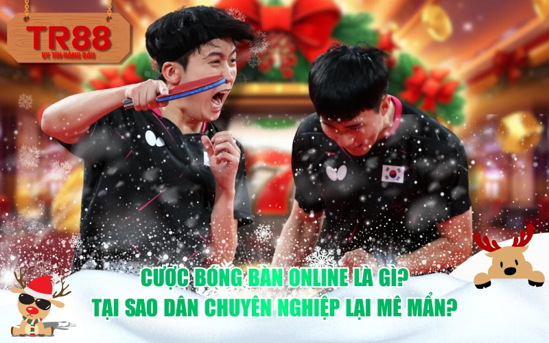 Cược bóng bàn online là gì? Tại sao dân chuyên nghiệp lại mê mẩn?
