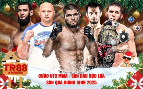 Cược UFC MMA - Sàn Đấu Rực Lửa & Săn Quà Giáng Sinh 2025