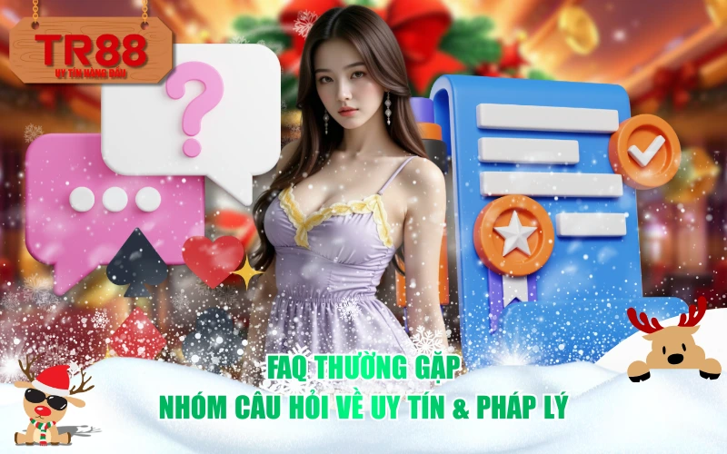 FAQ thường gặp - Nhóm câu hỏi về uy tín & pháp lý