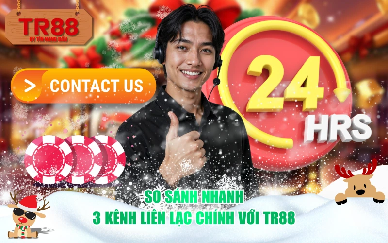So sánh nhanh 3 kênh liên lạc chính với TR88